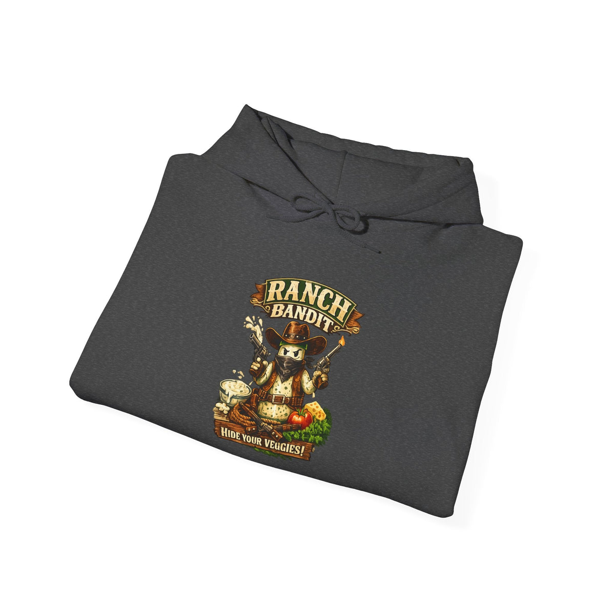 Ranch Bandit Hoodie – Funny Cowboy Skunk Graphic Sweatshirt