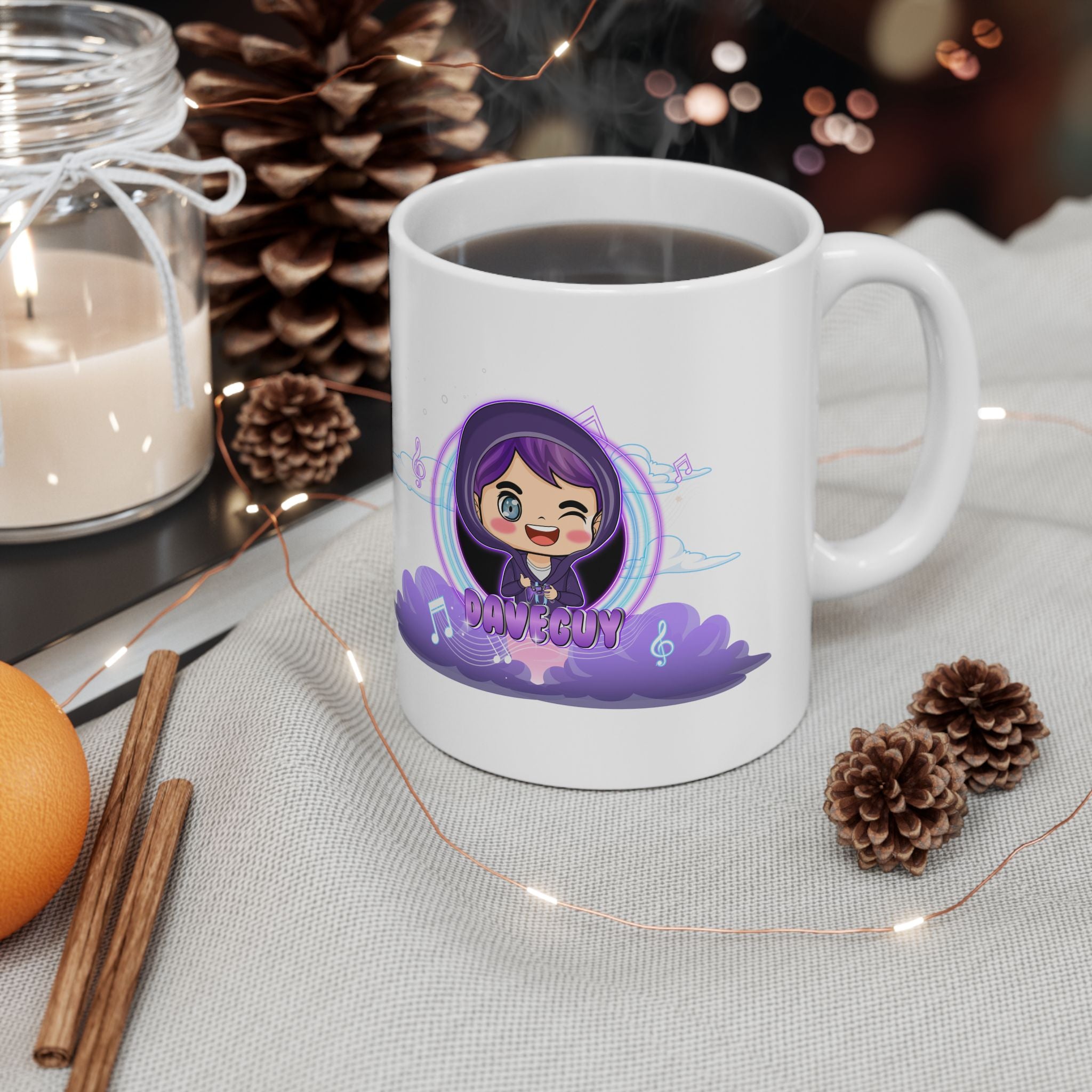 Little Daveguy Twitch Streamer Logo Mug (11oz & 15oz)