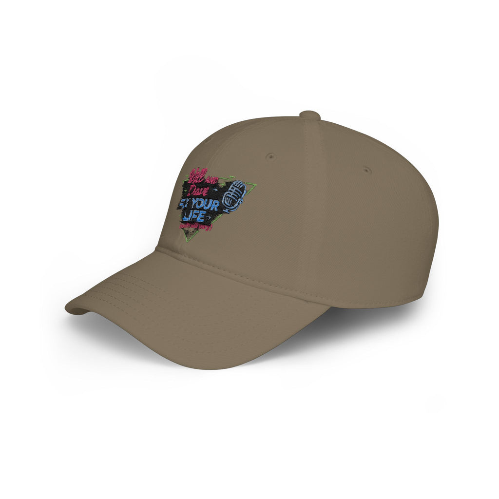 Will and Dave Fix Your Life Podcast Baseball Cap — Low Profile Pod Merch