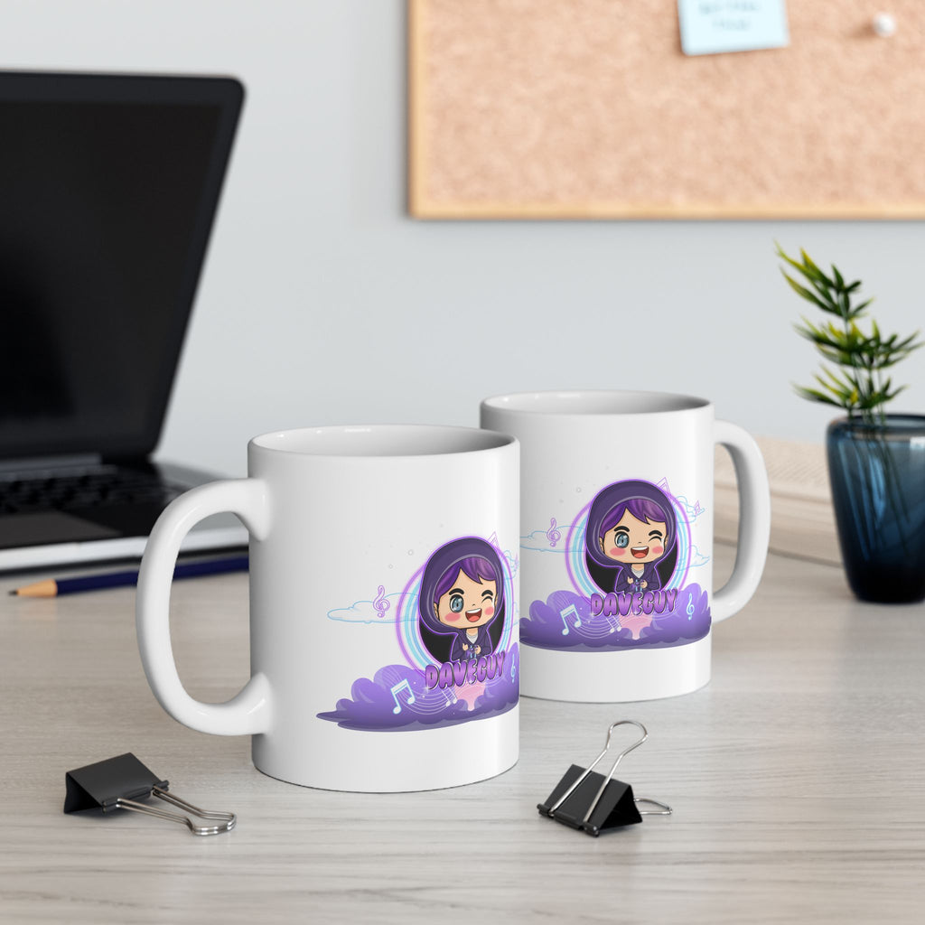 Little Daveguy Twitch Streamer Logo Mug (11oz & 15oz)