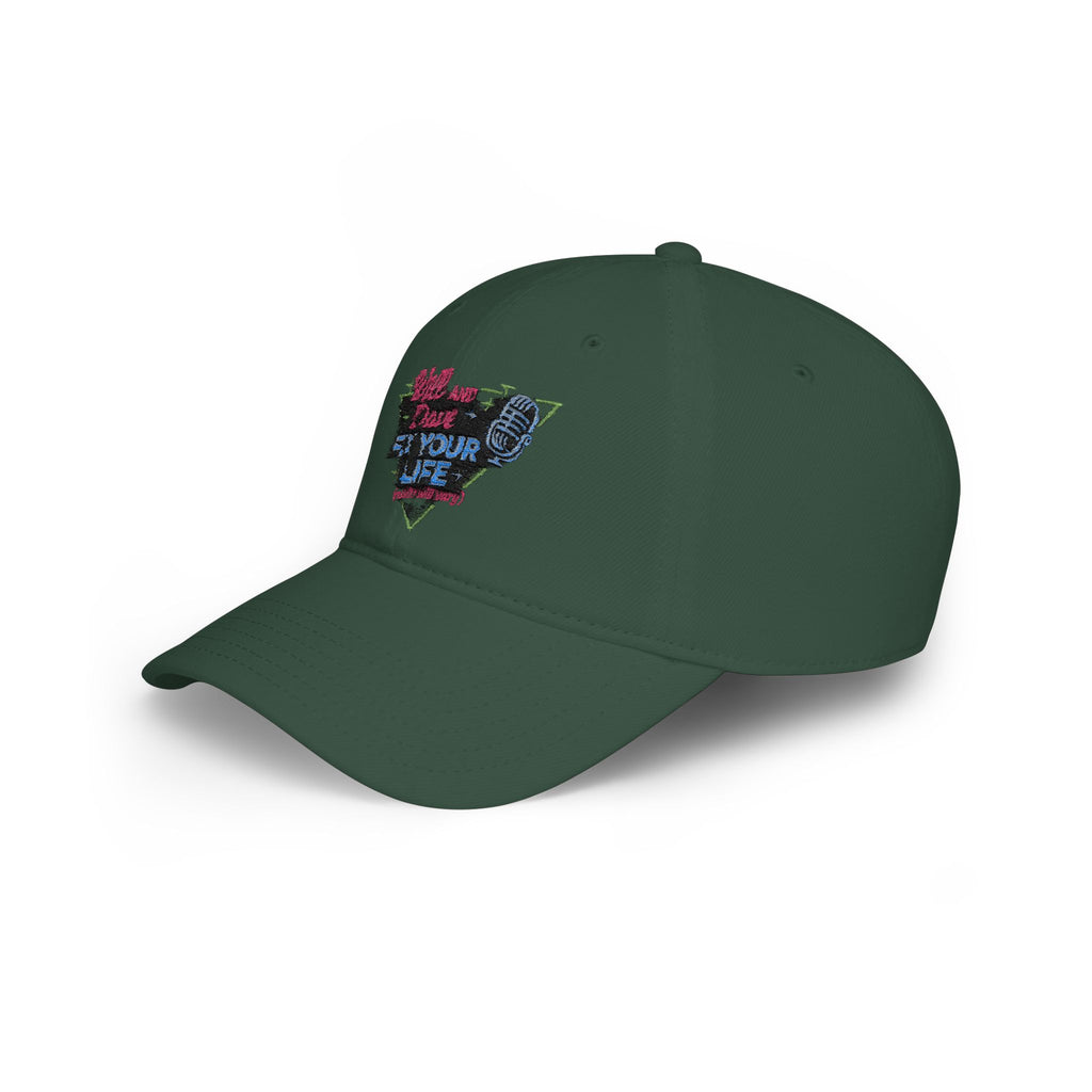 Will and Dave Fix Your Life Podcast Baseball Cap — Low Profile Pod Merch