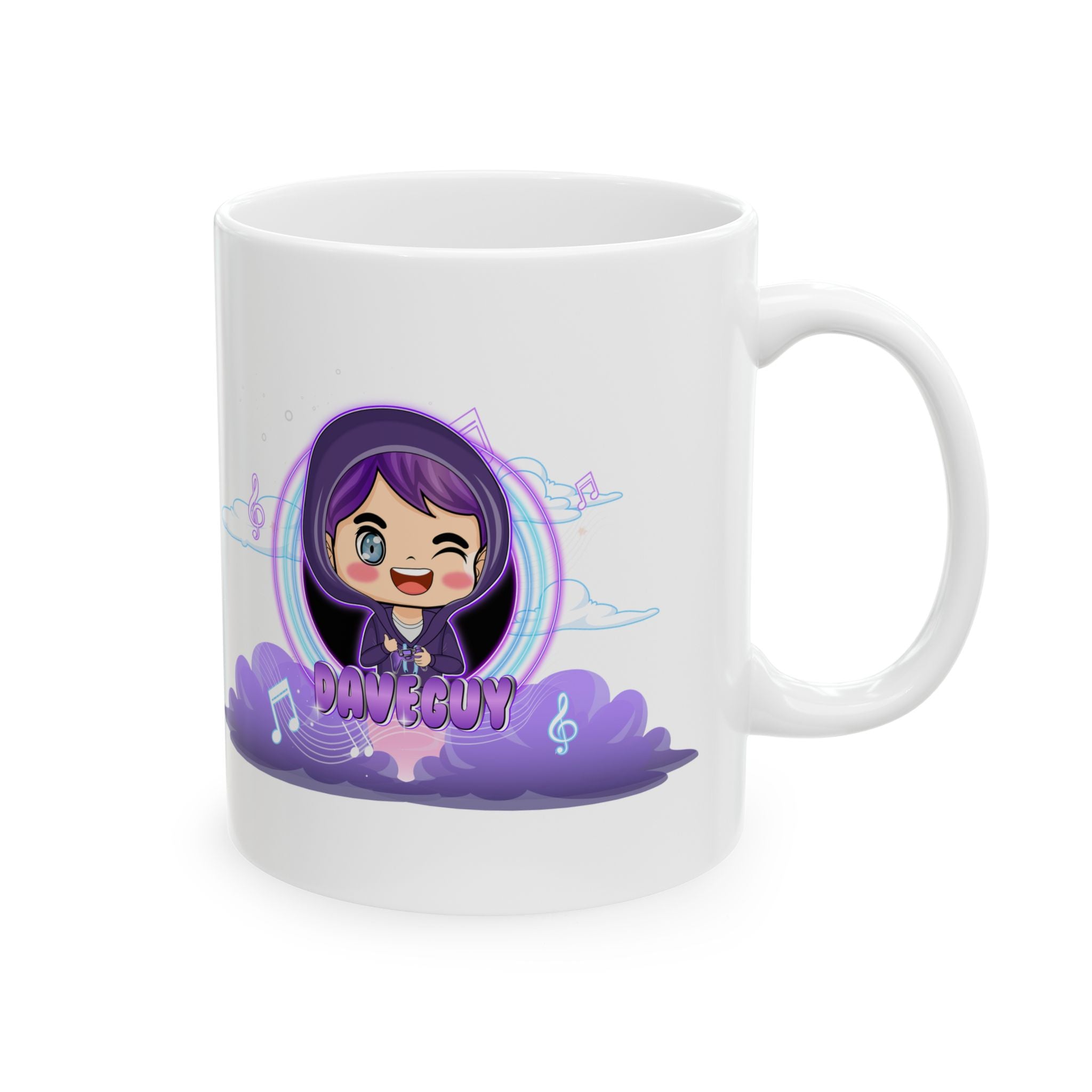 Little Daveguy Twitch Streamer Logo Mug (11oz & 15oz)