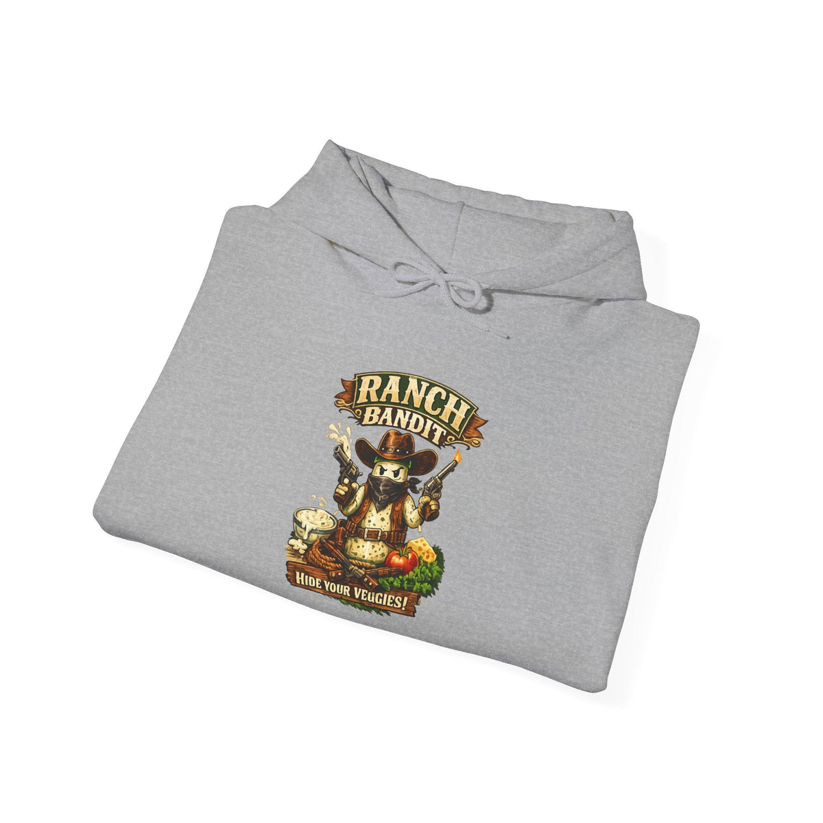 Ranch Bandit Hoodie – Funny Cowboy Skunk Graphic Sweatshirt