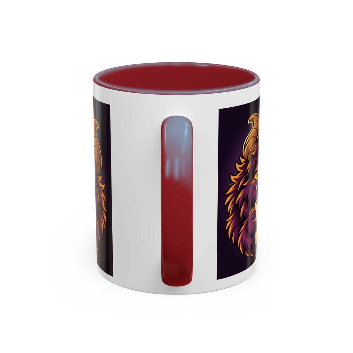 Moon Mug with Daveguy Coffee Monster Illustration — Cute Fantasy Coffee Mug (11/15oz)