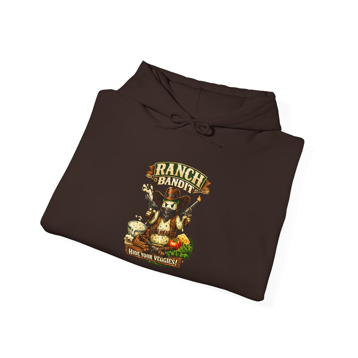 Ranch Bandit Hoodie – Funny Cowboy Skunk Graphic Sweatshirt