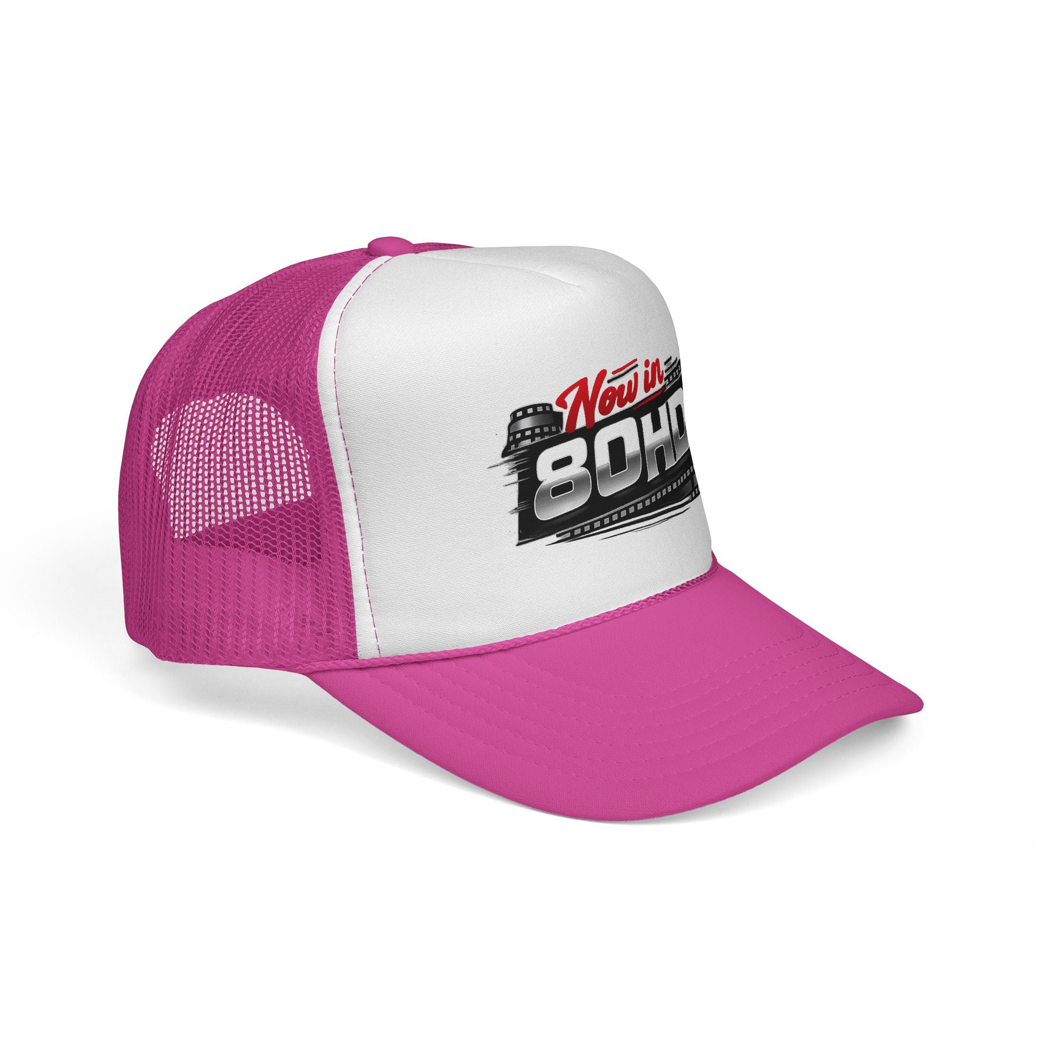 Now in 80HD Trucker Cap — Novelty Trucker Hat for ADHD Awareness & Humor