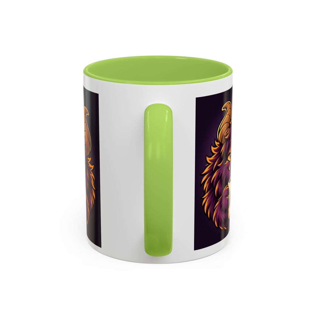 Moon Mug with Daveguy Coffee Monster Illustration — Cute Fantasy Coffee Mug (11/15oz)