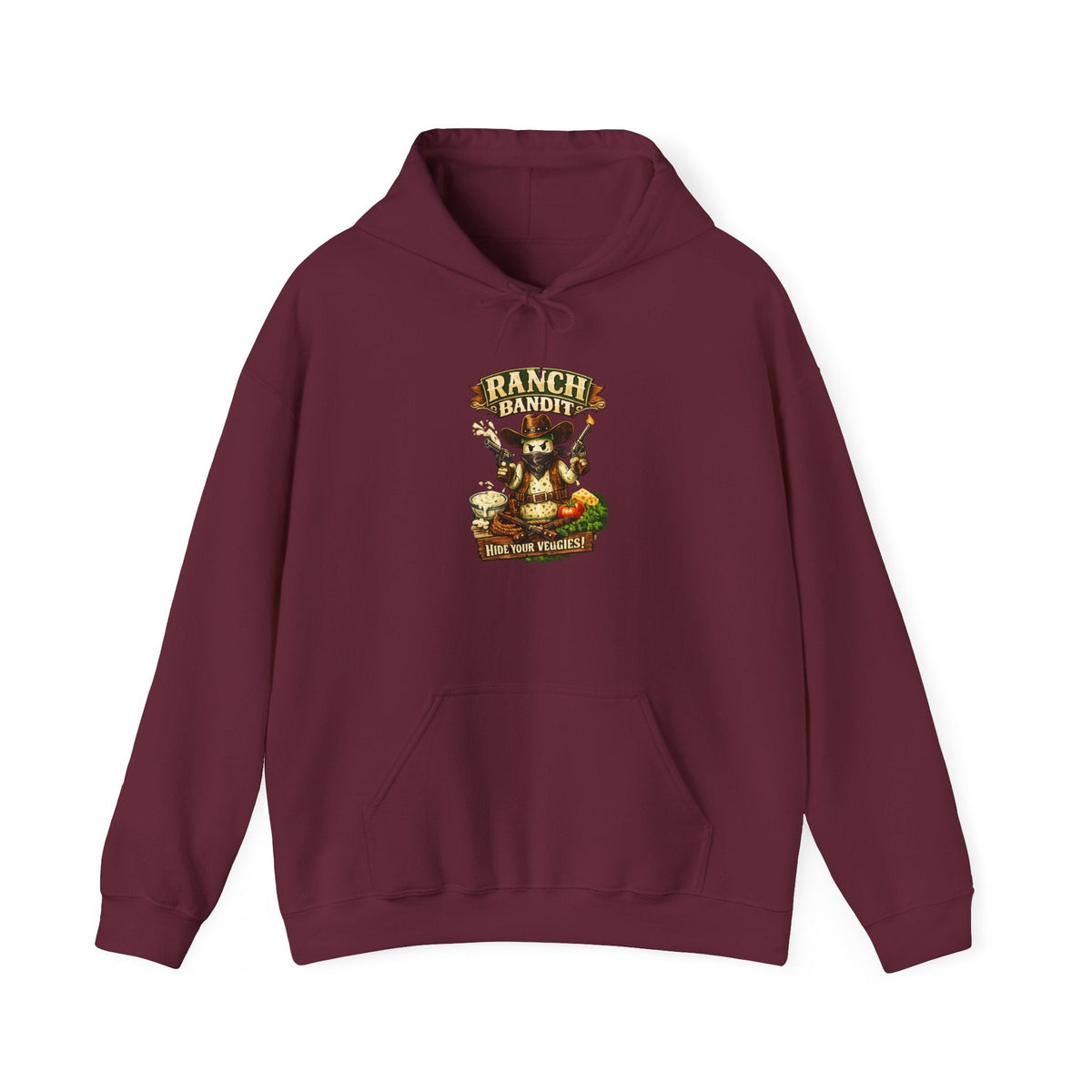Ranch Bandit Hoodie – Funny Cowboy Skunk Graphic Sweatshirt