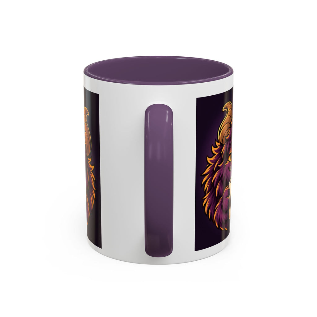 Moon Mug with Daveguy Coffee Monster Illustration — Cute Fantasy Coffee Mug (11/15oz)