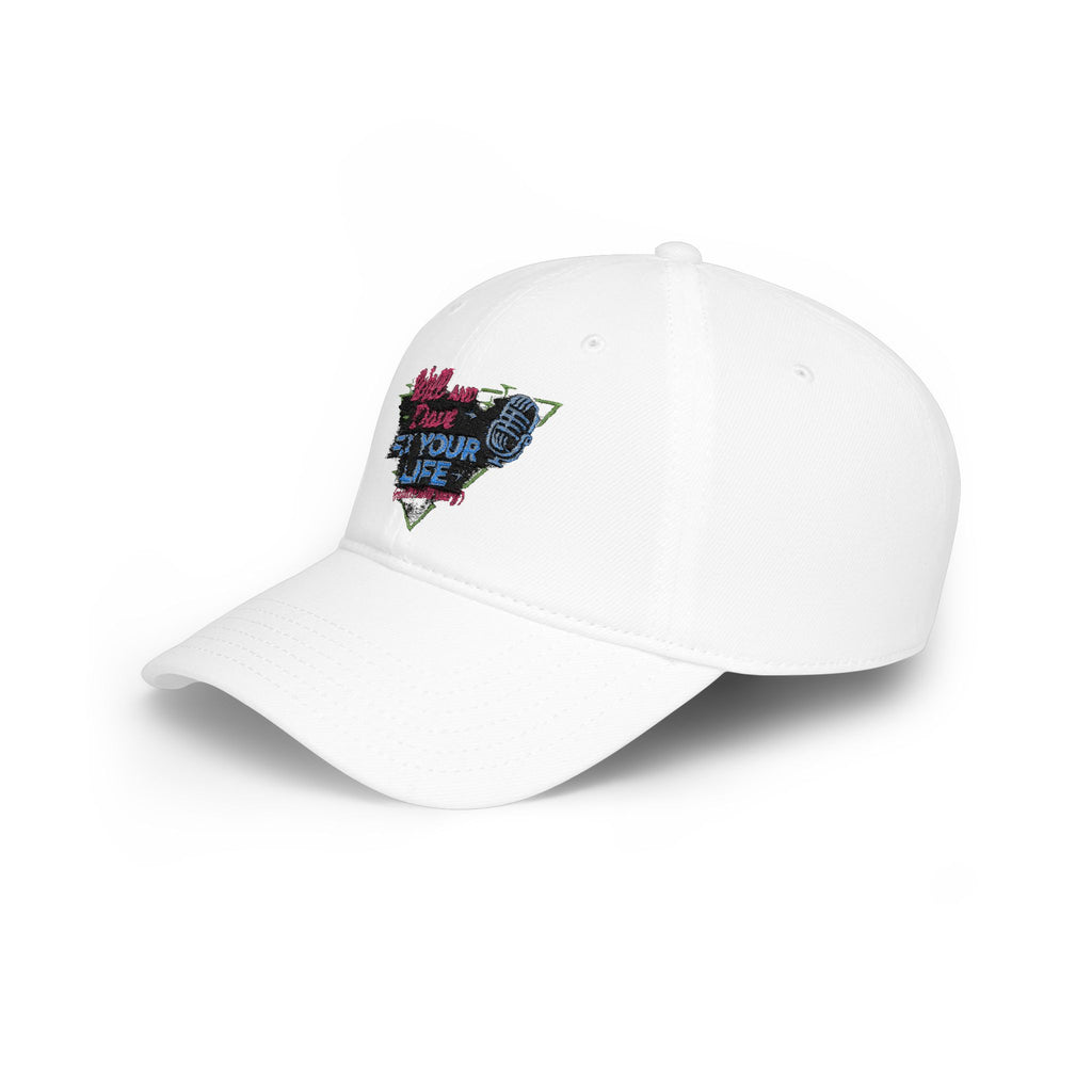 Will and Dave Fix Your Life Podcast Baseball Cap — Low Profile Pod Merch
