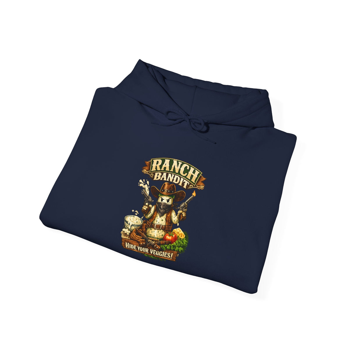 Ranch Bandit Hoodie – Funny Cowboy Skunk Graphic Sweatshirt