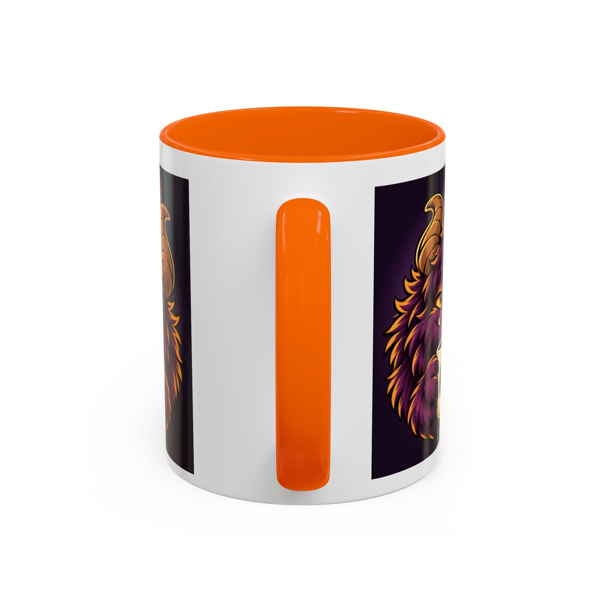 Moon Mug with Daveguy Coffee Monster Illustration — Cute Fantasy Coffee Mug (11/15oz)