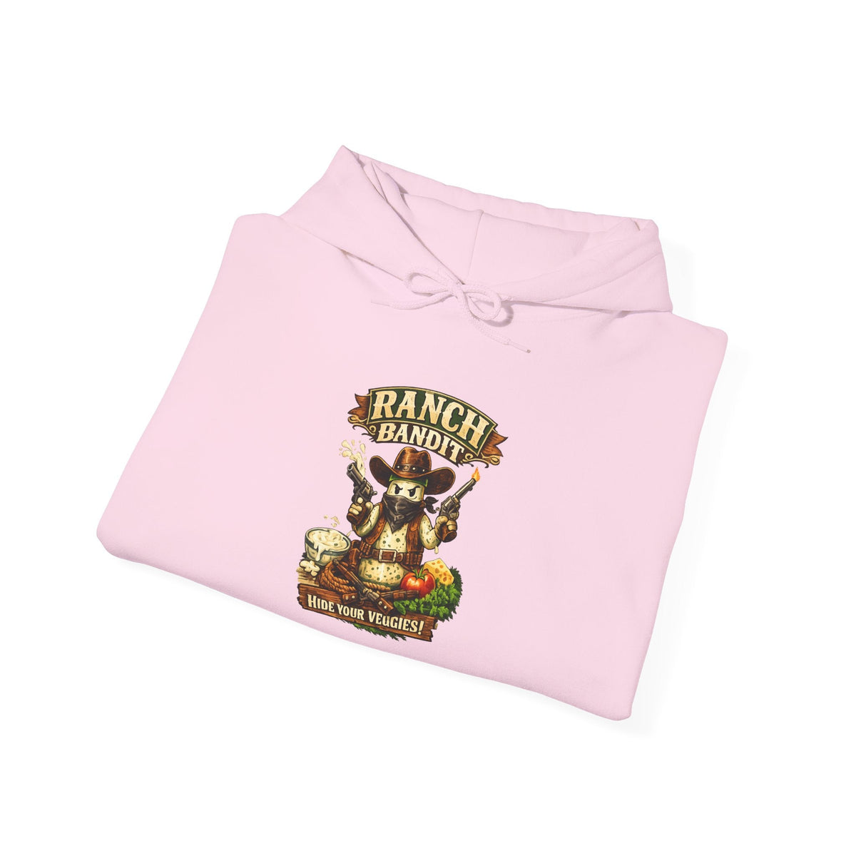 Ranch Bandit Hoodie – Funny Cowboy Skunk Graphic Sweatshirt