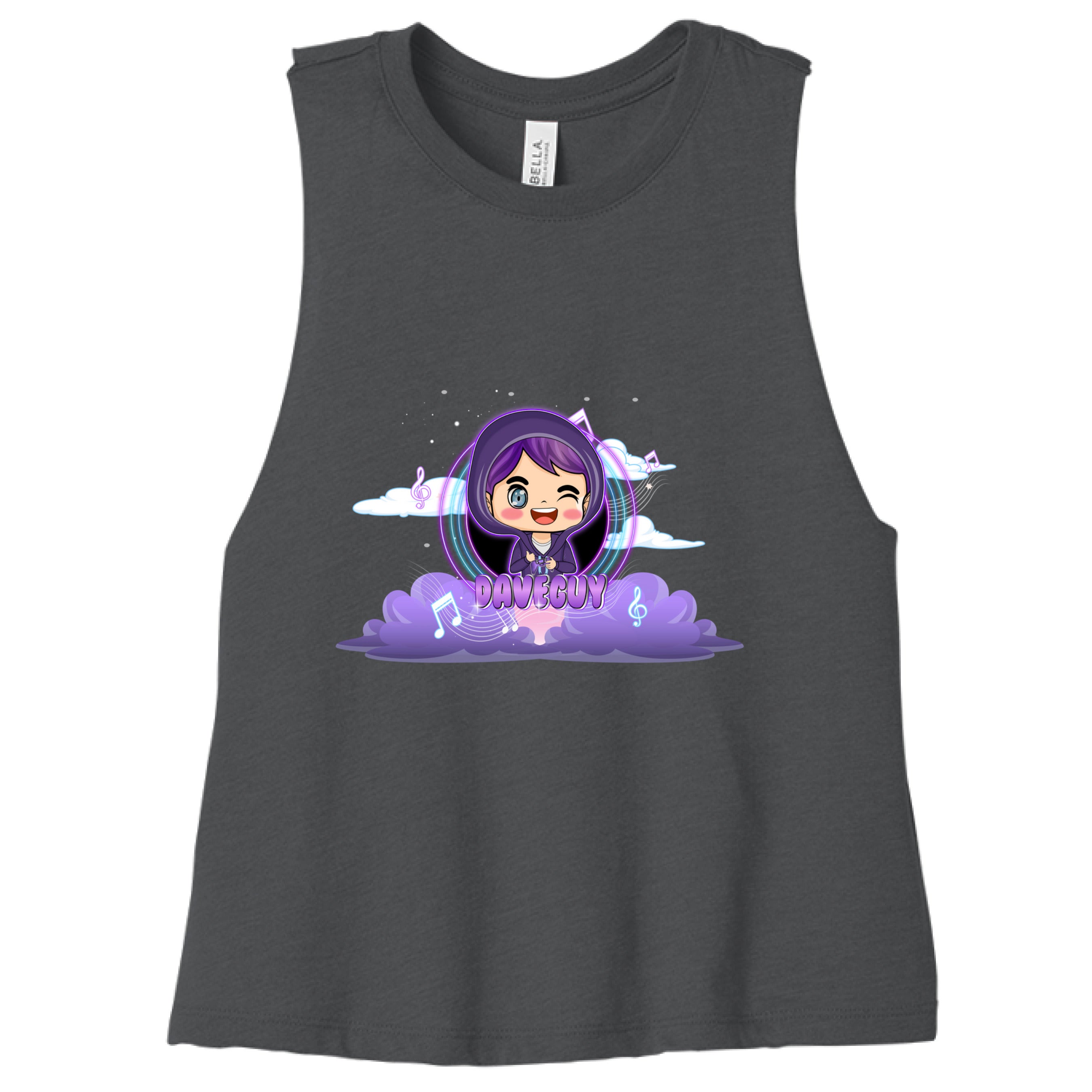 DARK GRY HEATHER - FRONT
