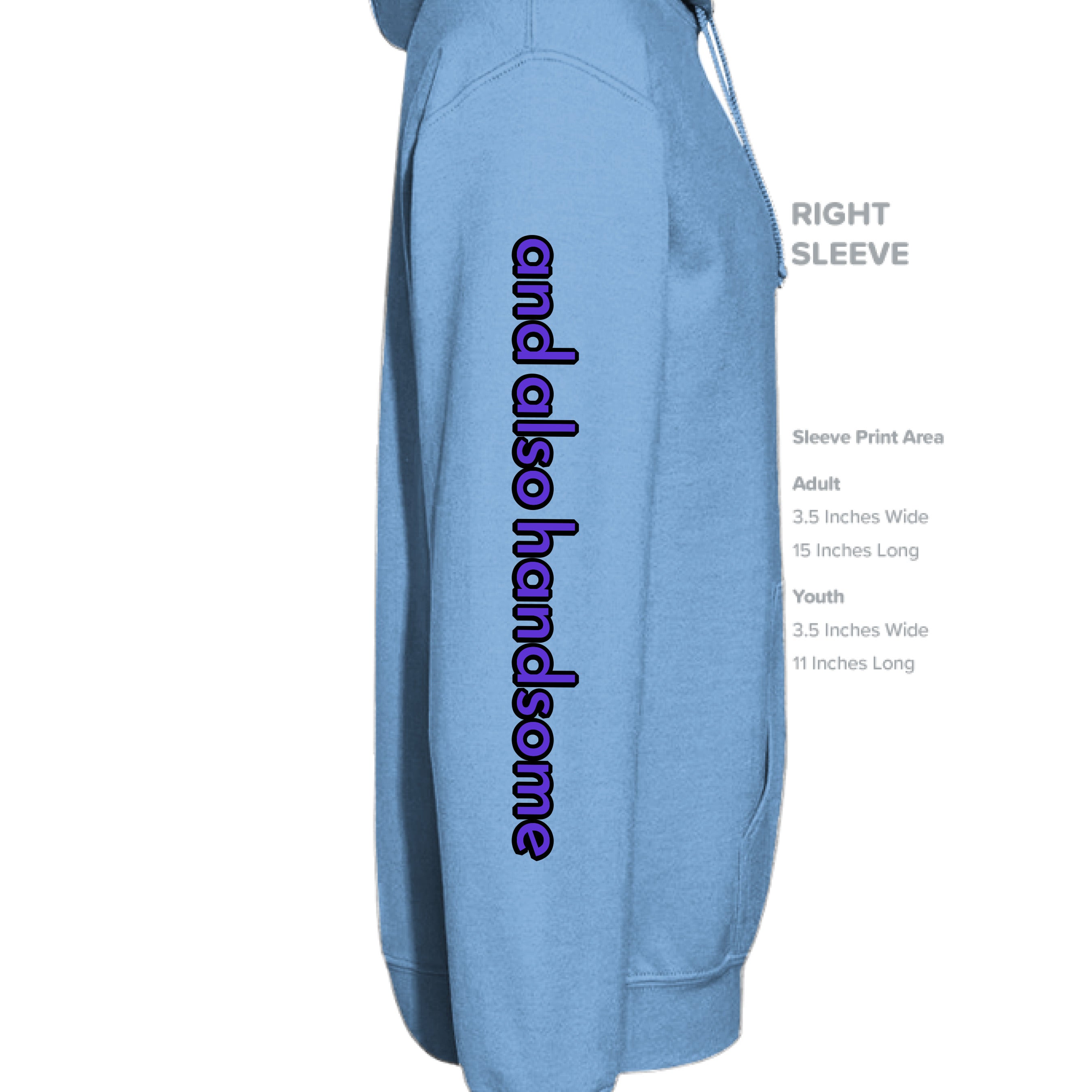 CAROLINA BLUE - SLEEVE_RIGHT