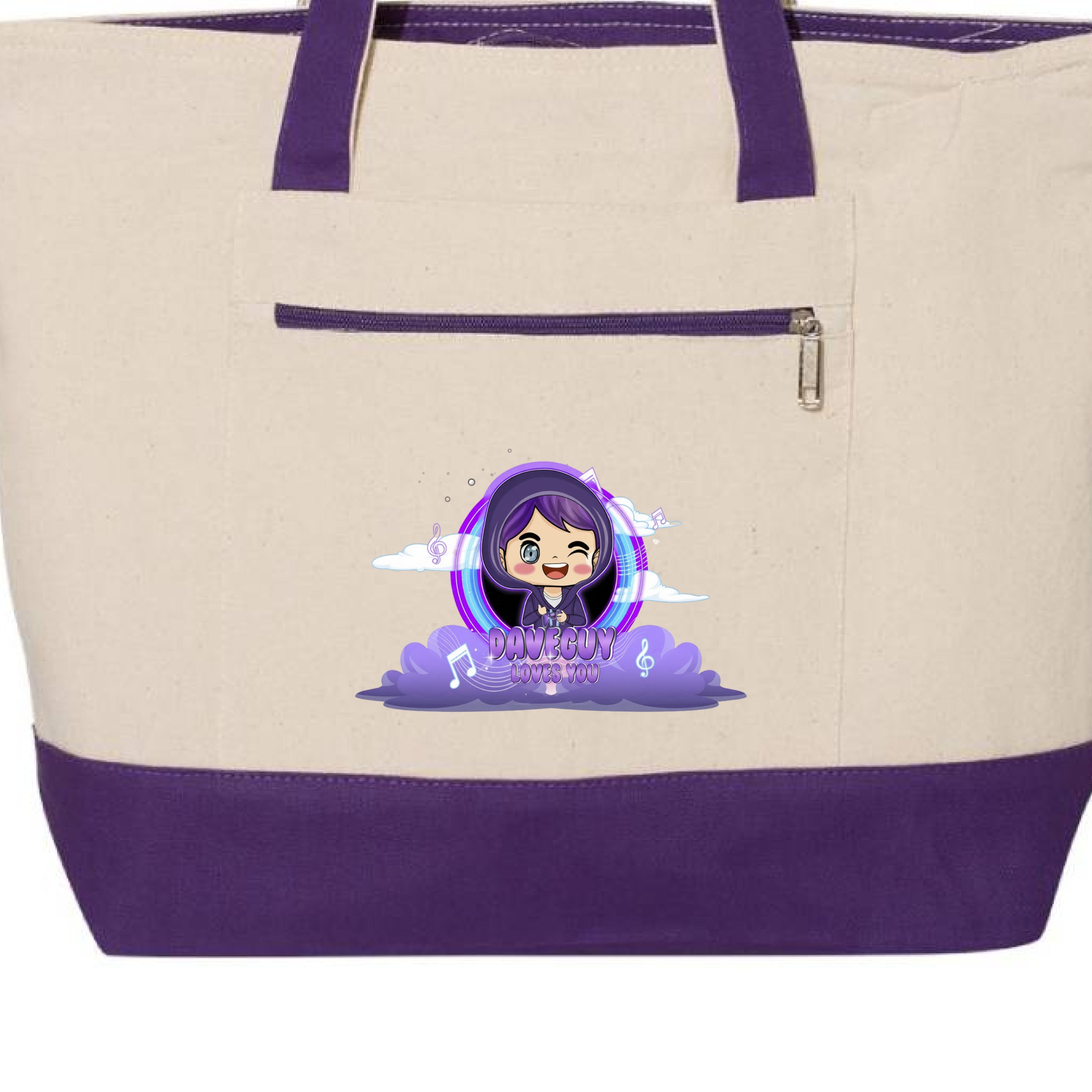Natural/ Purple - FRONT